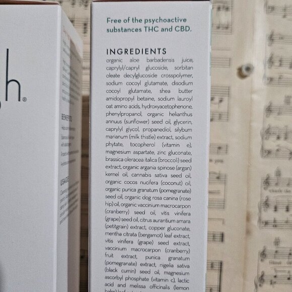 2 Foaming Cannabis Makeup Face Cleanser - Picture 3 of 4